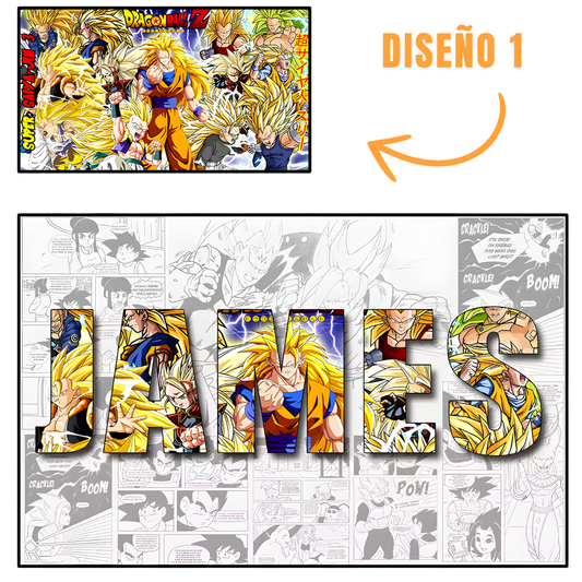 Cuadro de Anime de Dragón Personalizado