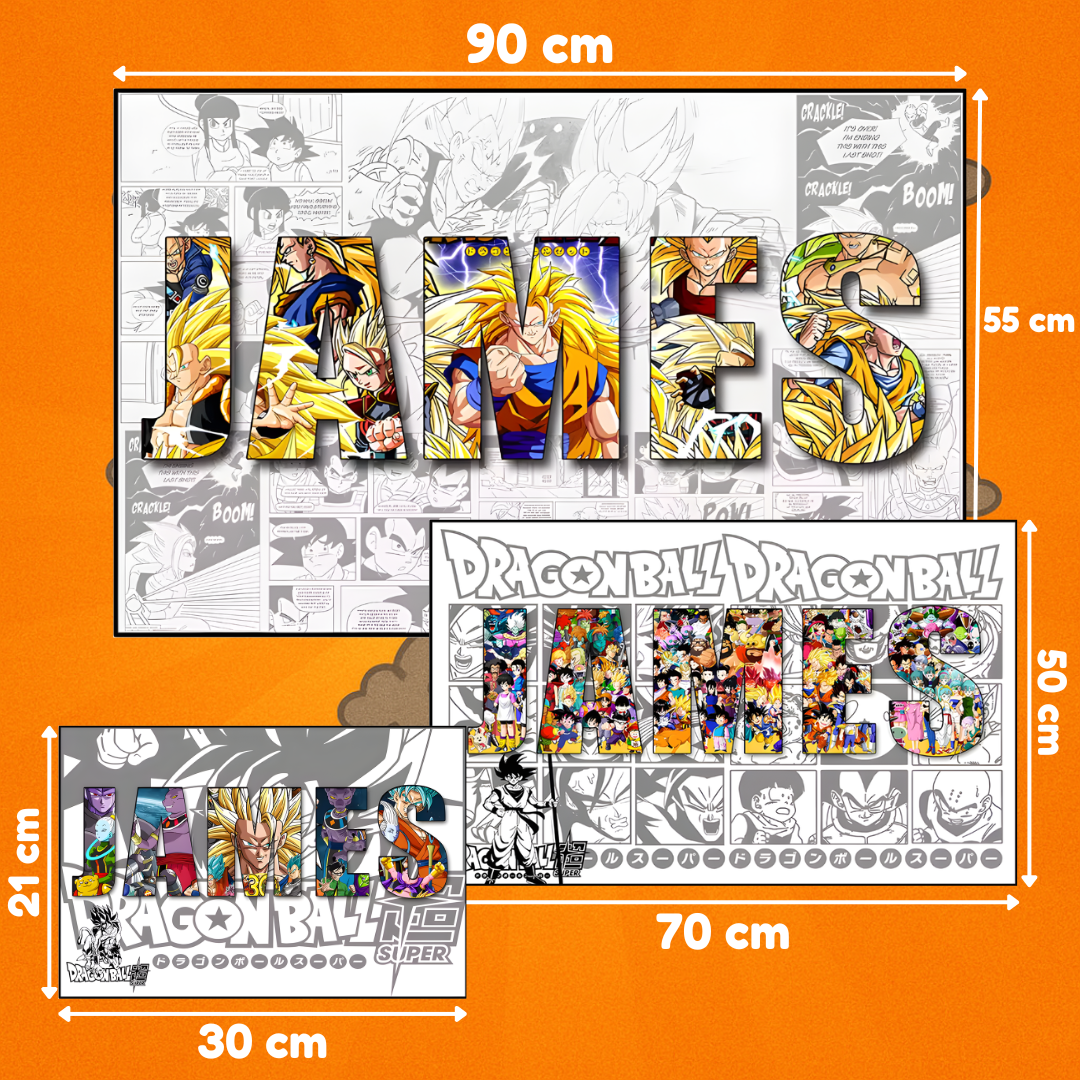 Cuadro de Anime de Dragón Personalizado