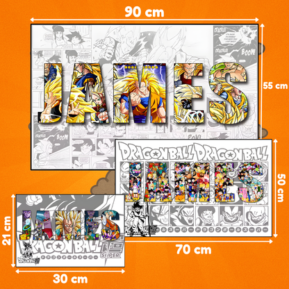 Cuadro de Anime de Dragón Personalizado