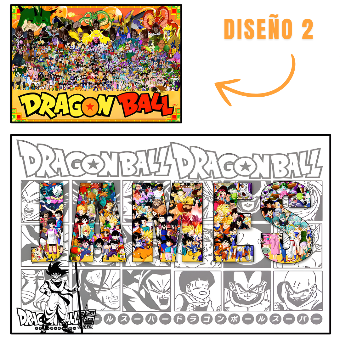 Cuadro de Anime de Dragón Personalizado